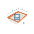 UFI Luftfilter 30.794.00 Filtereinsatz für FIAT TIPO 356SXB1A 356SXH1A 356SXD1A