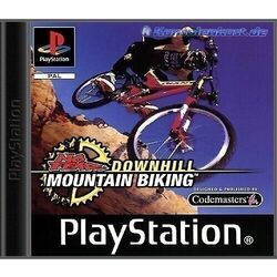 PS1 / Playstation 1 - No Fear Downhill Mountain Biking mit OVP OVP beschädigt