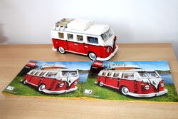 LEGO Creator Expert: VW T1 Campingbus (10220), komplett mit OBA!