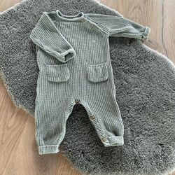 Baby Strampler | Unisex Newborn | 74 | Einteiler | Anzug Primark Overall Strick