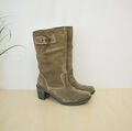 klasse Josef Seibel Wildleder Stiefel Gr. 37 Echtleder