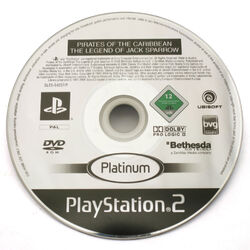 PS2 / Playstation 2 - Pirates of the Caribbean The Legend of Jack Sparrow nur CD