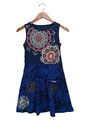 Desigual Kinderkleid 146 Blau Bohemian Mini