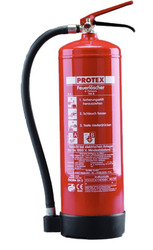 Feuerlöscher ABC Pulver Schaum Fettbrand 1,2,5,6,9,12kg KFZ mit PrüfnachweisDIN EN3, Brandklasse ABF, AB, B, Kohlendioxid Auto 