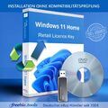 Windows 11 Home [ Retail-Key ] mit bootfähiger DVD/USB-Stick zur Installation