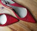 *BUFFALO*Süße Sandale Damen Sommerschuhe Sandalette  * Gr. 36/37 * Rot * wie NEU