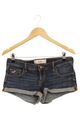 HOLLISTER Damen Denim Shorts Blau Stretch Gr. 28 Sommer Trend