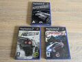 Playstation 2 PS2 Need For Speed Most Wanted Black Edition / Carbon / Prostreet