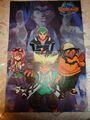 Poster Plakat 30 x 42 cm Beyblade  & Detektiv Conan Neunziger Jahre bis 2005  