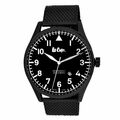 Lee-Cooper Uhr Lincoln LC-48G-D schwarze Herren Armbanduhr große Ziffern