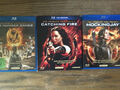 Die Tribute von Panem [BLU RAY] Hunger Games  Catching Fire  MockingJay Teil 1