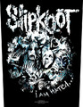 Slipknot - I Am Hated Backpatch Rückenaufnäher - Official Merch