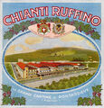 1931 * Pubblicità Originale "Chianti Ruffino - Cantine di Pontassieve - VAL." in