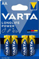 40x Varta Longlife Power AA Mignon Alkaline Batterie 10x 4er Blister 4906 1,5V