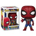 FUNKO POP ! MARVEL AVENGERS INFINITY WAR - IRON SPIDER (287) SPIDERMAN FIGURE