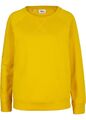 Sweatshirt mit Rundhalsausschnitt Gr 36/38 Lemoncurry Damen Basic Shirt Neu*