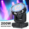 200W Laser Moving Head RGBW LED Strobe Beam DJ Bühnenlicht DMX Disco Party Show