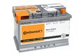 Continental Starterbatterie 12V 80Ah 750 A Blei-Kalzium-Autobatterie Universal