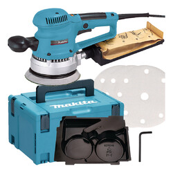 Makita Exzenterschleifer 310 W, BO6030JX, 150 mm in MAKPAC 3