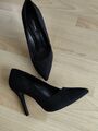 Schuhe damen Pumps Gr 38 Schwarz 