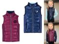 Reitweste Steppweste Weste Kinder Mädchen Reitjacke Bodywarmer mit Taschen