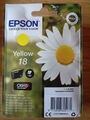 Original Epson 18 Tinte Yellow/Gelb Expression Home - NEU!!!