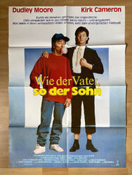 Filmposter * Kinoplakat * A1 * Wie der Vater, so der Sohn * 1987 * Dudley Moore