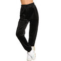 Hose Thermo Nicki-Cord High Waist Gefüttert Innenfutter dicke warme gerades Bein