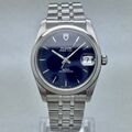 Tudor Prince Date Referenz 74000N Blaues Zifferblatt