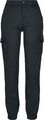 Urban Classics Cargohose Damen Ladies High Waist Cargo Pants schwarz