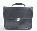 Alassio Faenza  Aktentasche Leder schwarz 40x32x8cm Tasche Laptopfach 47011 /1