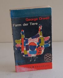 George Orwell: Farm der Tiere, Fischer Bücherei Taschenbuch-Erstausgabe von 1958