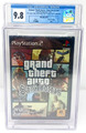 grand theft auto san andreas ps2 graded 9.8 a++CGC