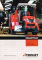 Trioliet- Smartrac Selbstfahrender Futtermischwagen, orig. Prospekt 2010er Jahre