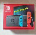 Nintendo Switch 2022 Edition 32GB Spielkonsole - Neon-Rot/Neon-Blau (10010738)