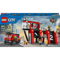 LEGO® City 60414 Feuerwehrstation mit Drehleiterfahrzeug