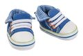 Puppen-Sneakers, blau, Gr. 30-34 cm Puppensneaker, Puppenschuhe