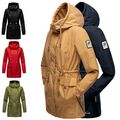 Navahoo Damen Jacke Frühling Übergangsjacke Kurz Parka Mantel Kapuze Neophee NEU