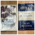 Adolf Hitler von John Toland & Hitler eine Studie über Tyrannei Alan Bullock 2 HardBacks