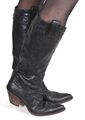 Westernstiefel Cowboystiefel Line Dance Catalan Style Leder Vintage Buttero 38