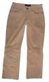 " BLEND OF AMERICA " Herren- LEDERJEANS / Velours- Lederhose in beige W30" /L32"