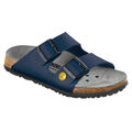 Birkenstock ESD-Sandale Arizona, Größe 42, blau, schmal 089438-42 (Pantolette)