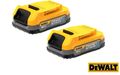 DeWalt Powerstack Akku 2er-Set | 18V XR 1,7 Ah | Pouchzellen-Akku | DCBP034E2-XJ