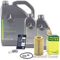 MANN-FILTER ÖLFILTER+7l 5W-30 FÜR MERCEDES C E-KLASSE W204 W210 W211 CDI-MOTOREN