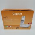 Gigaset A415A Schnurlostelefon mit Anrufbeantworter -/DECT Telefon Weiß Akku Neu