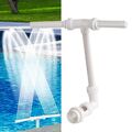 Schwimmbad Wasserfallbrunnen Pool Sprinkler Dual Fountai Ein Praktisches Zubehör