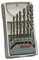 BOSCH Betonbohrer CYL-3 Set, Silver Percus., 7-teilig, 4, 5, 5,5, 6, 7, 8, 10 mm