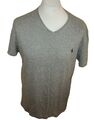 POLO RALPH LAUREN  Herren T-Shirt Shirt V-AUSSCHNITT GRAU GR M