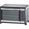 Rommelsbacher Kleinbackofen mit Umluft BG 1055/E, Mini-Backofen, silber