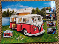 VW T1 Camper Van Modell Klemmbausteine MOC kompatibel